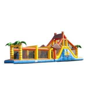 New design hot sale inflatable tunnel maze game adult inflatable obstacle course race for party event team building