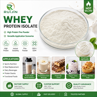 Isolat de protéines de lactosérum certifié Halal et Casher, poudre de protéines laitières de haute pureté pour l'alimentation et les boissons, OEM WPI90