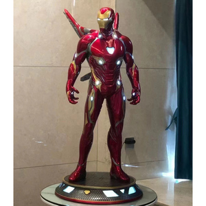 Ironman personnalisé en fibre de verre statue Marvel personnage de <span class=keywords><strong>super</strong></span> héros <span class=keywords><strong>iron</strong></span> <span class=keywords><strong>man</strong></span> spiderman pour enfant cadeau recueillir - Product Image 2
