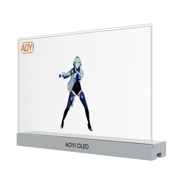 Ultra-Thin Transparent OLED Display Module for Smart Windows