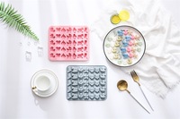 Moule en silicone à 35 cavités sur le thème des bébés, de qualité alimentaire, réutilisable, mignon, magnétique, pour chocolat, bonbons et glaçons DIY