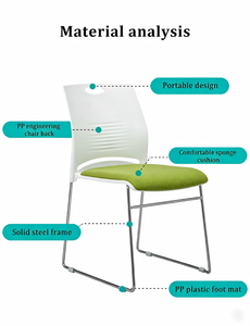 Chaise <span class=keywords><strong>de</strong></span> formation économique, vente directe usine, mobilier <span class=keywords><strong>de</strong></span> <span class=keywords><strong>bureau</strong></span> multifonctionnel pour négociation, réception et réunion - Product Image 2
