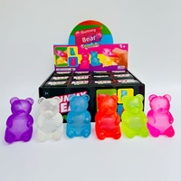 Ours en peluche anti-stress en maltose, style gomme, en caoutchouc thermoplastique, à presser