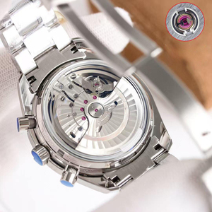 Montre mécanique automatique de style course classique, boîtier en acier inoxydable, cadran en cristal saphir, résistance à l'eau 20 BAR - Product Image 2