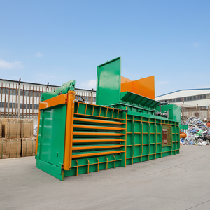 Prensa Hidráulica Semiautomática Horizontal de 100T 120T para Cartón y Papel, Máquina Empacadora para Reciclaje de <span class=keywords><strong>Chatarra</strong></span>, Embalaje de Metal/Plástico - Product Image 4