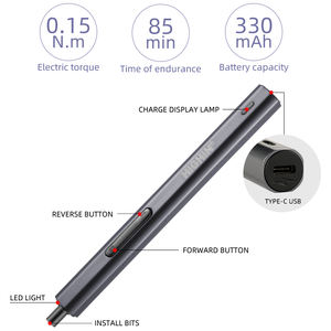 مجموعة أدوات إصلاح الهواتف المحمولة، مفكات براغي كهربائية، طقم أدوات مفك دقيق كهربائي - Product Image 2