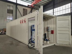 محطة وقود متنقلة تعمل بالطاقة الشمسية مع موزع، خزان وقود محمول رائج البيع - Product Image 4