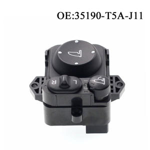 Interruptor y Botón de Ajuste del Espejo Retrovisor con ABS para Honda City Accord CRV 35190-T5A-J11 - Product Image 3