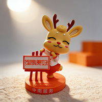Jouets en PVC personnalisés à succès, figurines de personnages 3D mignons, boîtes mystères, fournisseur en gros