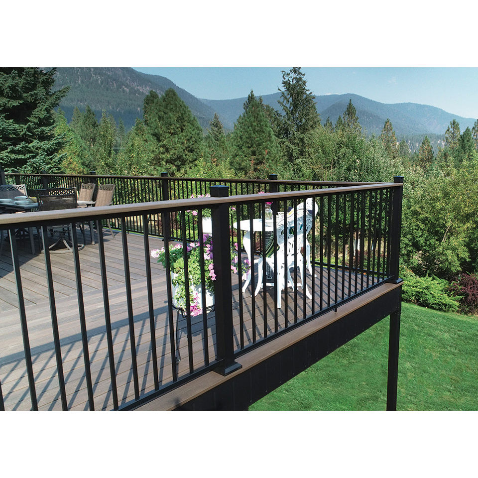 Popular Modular Aluminum Railing System Balcony and Deck Railing ...
