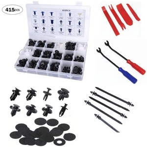 Auto Fastener <b>Clip</b> Kit 415Pcs Plastic Assortment For <b>Car</b> Repair Replacement 18 Styles With Tool - Product Image 3