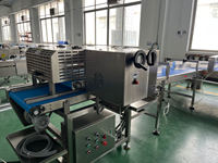 Machine d'emballage plastique automatique de haute précision Ruipuhua pour la découpe et le remplissage de hamburgers, pains et produits surgelés