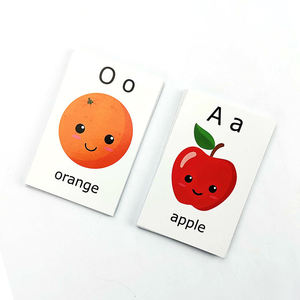 Fournisseur professionnel de cartes d'apprentissage, cartes mémoire <span class=keywords><strong>en</strong></span> papier personnalisées, encre écologique, logo personnalisé, écoles et revendeurs, commande <span class=keywords><strong>en</strong></span> gros - Product Image 1