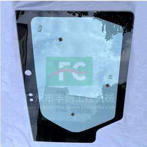 486-5461 Venta caliente de vidrio templado Caterpillar 320GC 323GC 325GC 330GC 336GC 345GC 349GC Operado Trolley Door Glass - Product Image 4
