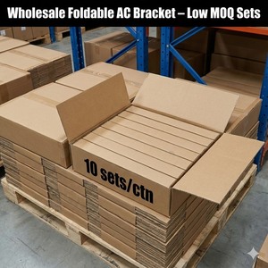 Support mural pour unité extérieure de climatisation YOD HVAC, en acier galvanisé de 2,0 mm d'épaisseur, capacité de charge lourde, installation facile - Product Image 2