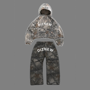 Felpe con Cappuccio DiZNEW 2026 per Uomo, 100% Cotone, Alta Qualità, Stampa Digitale 3D di Loghi Personalizzati - Product Image 1