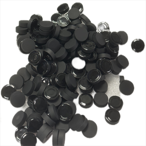 Disco redondo de alta calidad personalizado N52 potentes imanes recubiertos de goma negra impermeables de neodimio Ndfeb - Product Image 5