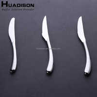 Ensemble de couverts Huadison pour buffet, couteau, fourchette et cuillère, ensemble de couverts pour mariage royal, ensemble de couverts en acier inoxydable