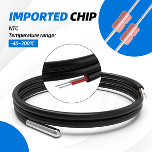 GAIMC GTS100 Envio rápido pvc 1m NTC 10K 100K 3950 temperatura sensor - Product Image 4