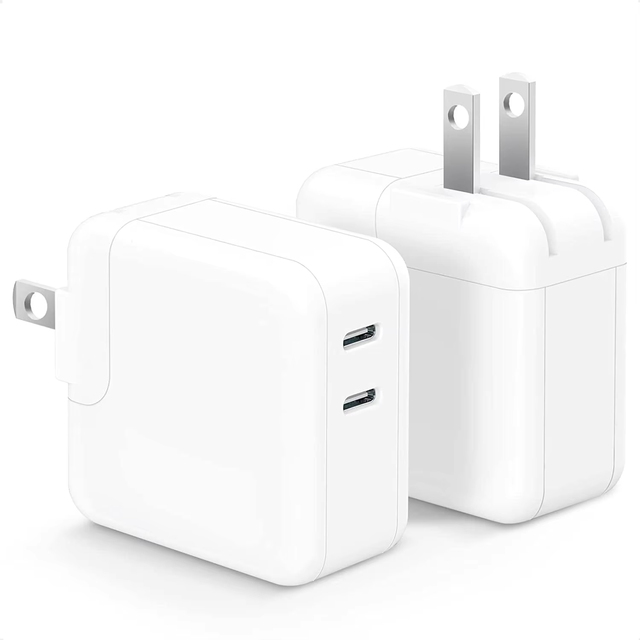 E-fun 100W GaN International Universal Travel Power Adapter with 4 USB Ports (2 USB-C PD & 2 USB-A QC) SCP Protection