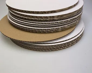 Planches à gâteaux rondes 4 6 8 10 12 pouces prix de gros plateau d'emballage alimentaire en papier blanc Base de gâteau ronde ondulée - Product Image 6