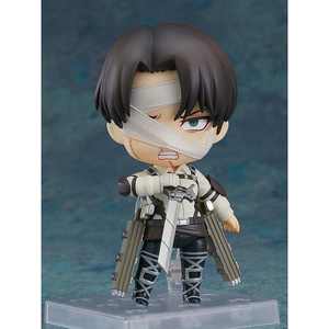 Figura de Acción de Levi Ackerman de la Temporada Final de Aot, Modelo de Personaje de Nendoroid, Accesorio de Anime de Dibujos Animados para Coleccionar y Decorar, en Caja - Product Image 4