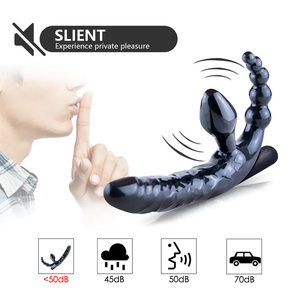 Dildo Penis silikon lunak 3 in 1 tali seks pemijat vagina pada mainan seks <span class=keywords><strong>Vibrator</strong></span> Dildo untuk wanita - Product Image 3