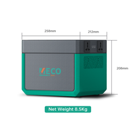 Système solaire tout-en-un Meco 500W avec générateur de batterie au lithium LiFePO4 et station d'alimentation MPPT pour atelier, maison et marché nocturne