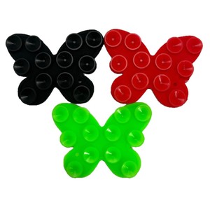 Butterfly Silicone Phone Holder Suction Cup Self Adhesive For Car Dashboard Multifunctional Stand Lazy Person Mount - Product Image 4