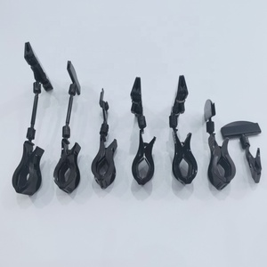 Clips porte-étiquettes en plastique transparent pour présentoirs POP, supports de bande de prix 70x39 mm blancs, pratiques pour les étagères des magasins de détail - Product Image 3