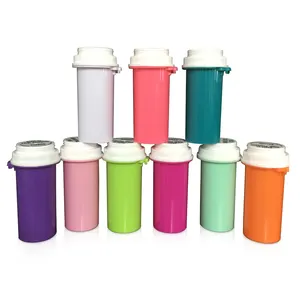 New Product 13DR 50ml Pill Plastic Medication Bottle Transparent With Caps