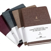 Carnet A5 personnalisable haut de gamme avec couverture rigide en PVC recouverte de tissu, idéal pour les réunions de travail et les procès-verbaux, utilisation créative