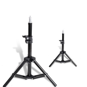 Venta al por mayor de fábrica, soporte de trípode de 50cm, soporte telescópico para cámara de teléfono móvil con 1/4 tornillos, anillo Universal, soporte para luz Selfie - Product Image 1