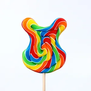 Colorful Lollipop Multi Colored Swirl Lollipop Sweet Pop Candy With Factory Price