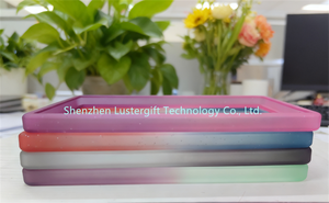 Trộn màu long lanh <span class=keywords><strong>TPU</strong></span> <span class=keywords><strong>bumper</strong></span> bảo vệ cao su bảo vệ cho phân loại slab <span class=keywords><strong>Bumper</strong></span> với phân loại thẻ giao dịch slab PSA 35pt - Product Image 5