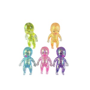 Muñeca Natasha, Juguete Antiestrés de Goma Moldeable con Purpurina de Colores, Juguete Pequeño de Rebote Lento para Jóvenes, Venta al Por Mayor - Product Image 1