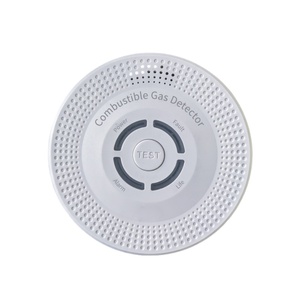 Âm thanh ánh sáng báo động treo tường Methane Gas Detector Battery Powered CH4 dễ cháy gas Leak Detector - Product Image 1