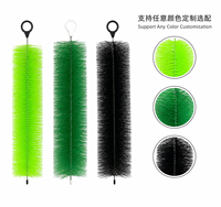 Brosse filtrante industrielle pour bassin de pisciculture à grande échelle, logo personnalisé OEM ODM, média filtrant biologique pour bassins à KOI