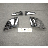 Pour Audi R8 V8 V10 2008-2015, lames latérales en fibre de carbone forgée, remplacement du panneau de porte, accessoires de voiture