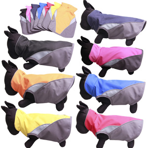 Clásico otoño al aire libre cachorro desgaste rojo azul verde poliéster fino mascota <span class=keywords><strong>Schnauzer</strong></span> camisa a cuadros ocio perro enrejado ropa de impresión - Product Image 6