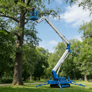 รถกระเช้าบูมแบบตีนตะขาบขนาดกะทัดรัด ยี่ห้อสไปเดอร์แมน ยกสูง 12-22 เมตร จากโรงงานโดยตรง - Product Image 6