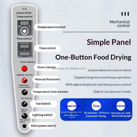 Vente flash Déshydrateur industriel pour oignon, viande séchée, saucisses, poisson, chili, four de séchage, légumes, fruits, machine de séchage alimentaire à 16 étages