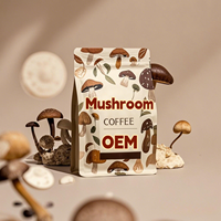 Café Champignon, Collagène, Chaga, Crinière de Lions, L-Théanine pour Focus, Energie, Digestion, Immunité, Compléments Alimentaires