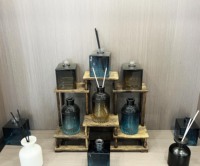 Emballage personnalisé avec logo, flacons de parfum aromatique de luxe vides transparents de 100 ml et 300 ml, diffuseurs de parfum à bâtonnets, flacons d'aromathérapie en verre, fabrication chinoise