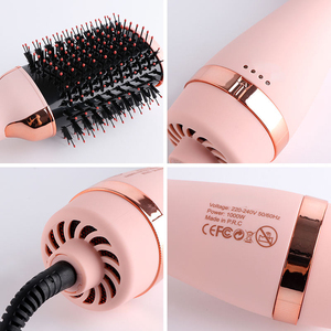 低价2020热卖5合1发风刷发丝拉直和卷发直发器梳子热 - Product Image 4