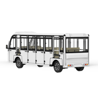 Navette 19 places Véhicule de golf électrique Bus touristique de luxe pour parc d'attractions électrique