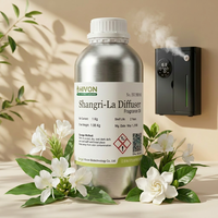 Minyak Aroma Difuser Nebulizing Gaya Shangri-La Sistem Pewangi Komersial Tanpa Air, Aroma Alami Murni Ramah Lingkungan Tanpa Pemisah