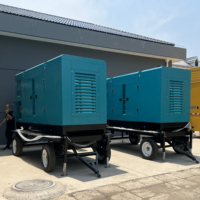 Générateur diesel Weifang Ricardo 75kw simple 480V 50Hz 6 cylindres silencieux Portable refroidissement par eau ATS alternateur sans balais