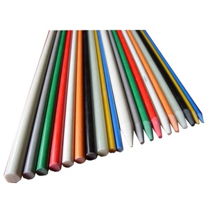 แท่งไฟเบอร์กลาสคุณภาพสูง สีสันสดใส เกรดพรีเมียม สำหรับหอทำความเย็น โปรไฟล์พัลทรูชั่น FRP แท่งไฟเบอร์กลาสแข็ง - Product Image 1