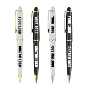 Wholesale Spray <b>Paint</b> Push Ballpoint Pen Corporate Event Advertising Gift Pen Office Stationery Ballpoint Pen with Custom logo - Product Image 1